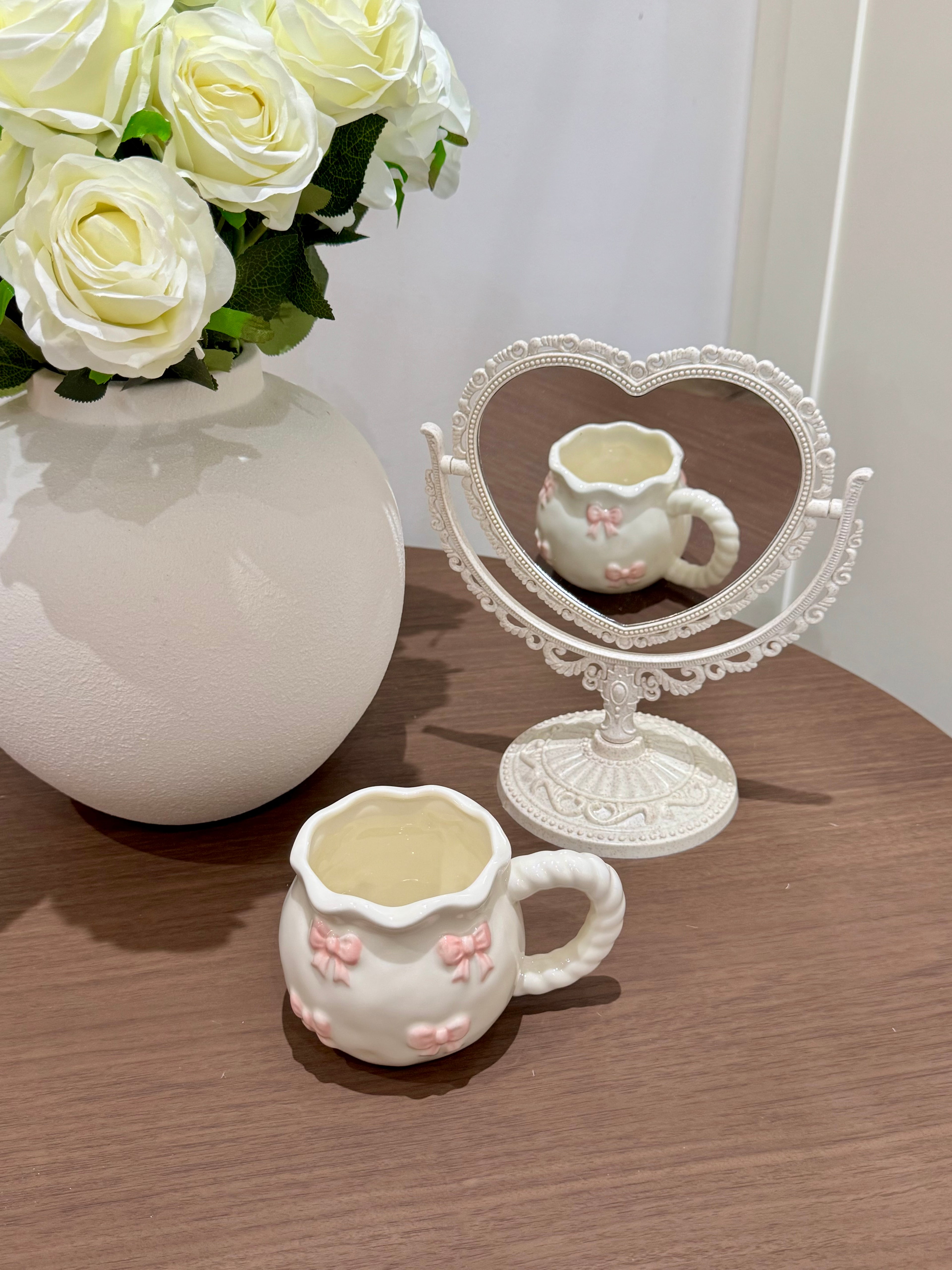 Petite Bows Ceramic Cup